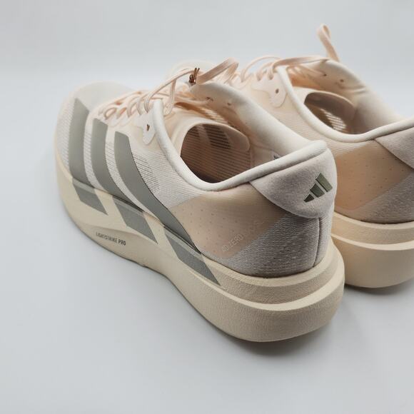 Adidas Women Womens Size 9 Adidas Running Shoes Adizero Evo SL Wonder White Metallic JR5841